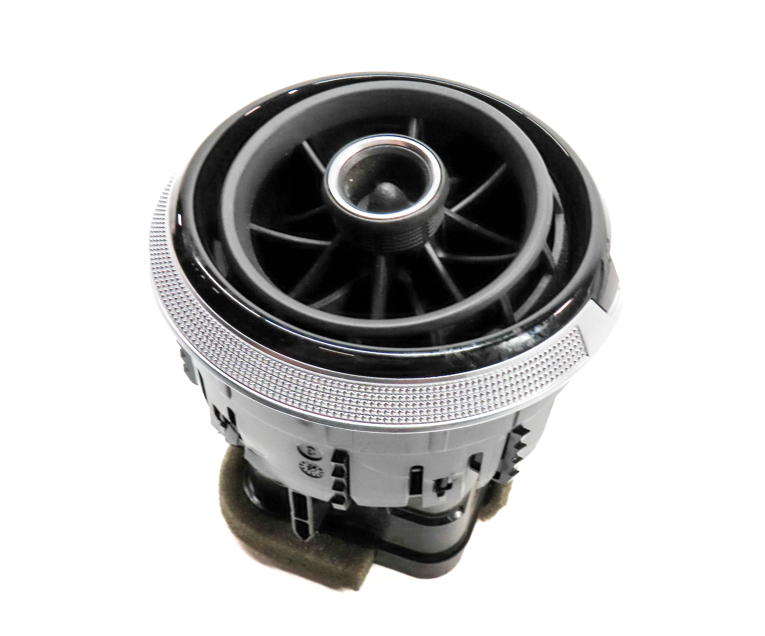 2016. AUDI A3 (8V) FRONT DASH HEAT AIR AC HVAC VENT (Black) — exact item pictured